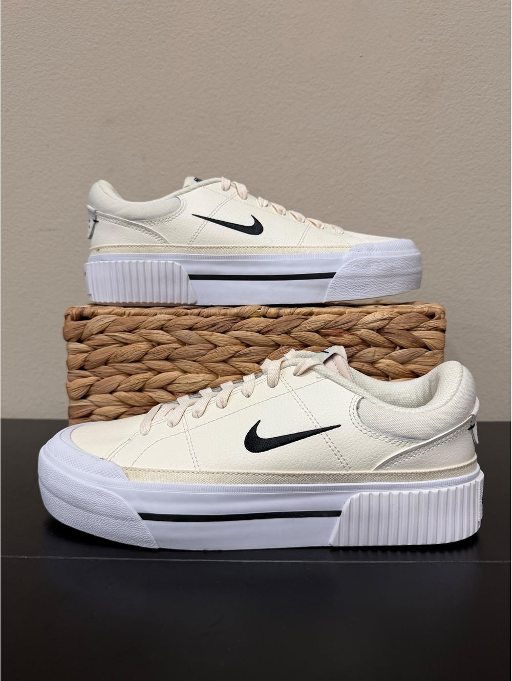 Size 10 - Nike Women’s Court Legacy Lift “Pale Ivory”